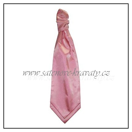 Pánská kravata bledě ružová
